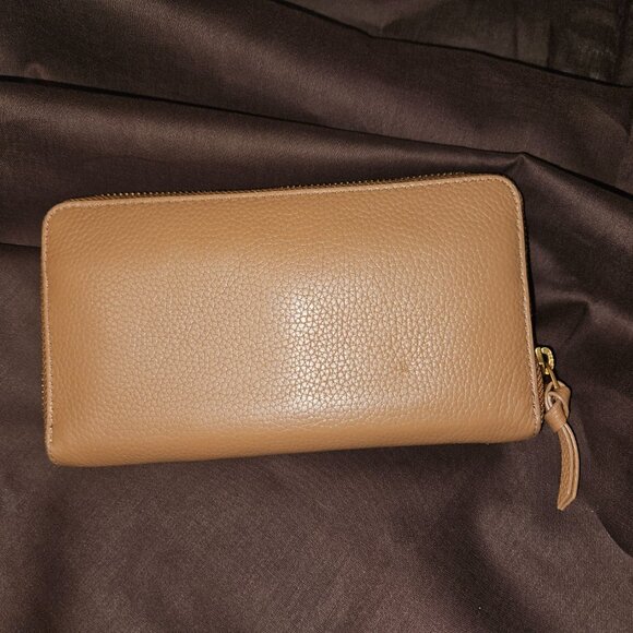 TORY BURCH Britten Zip Continental Wallet with COA - Picture 2 of 12